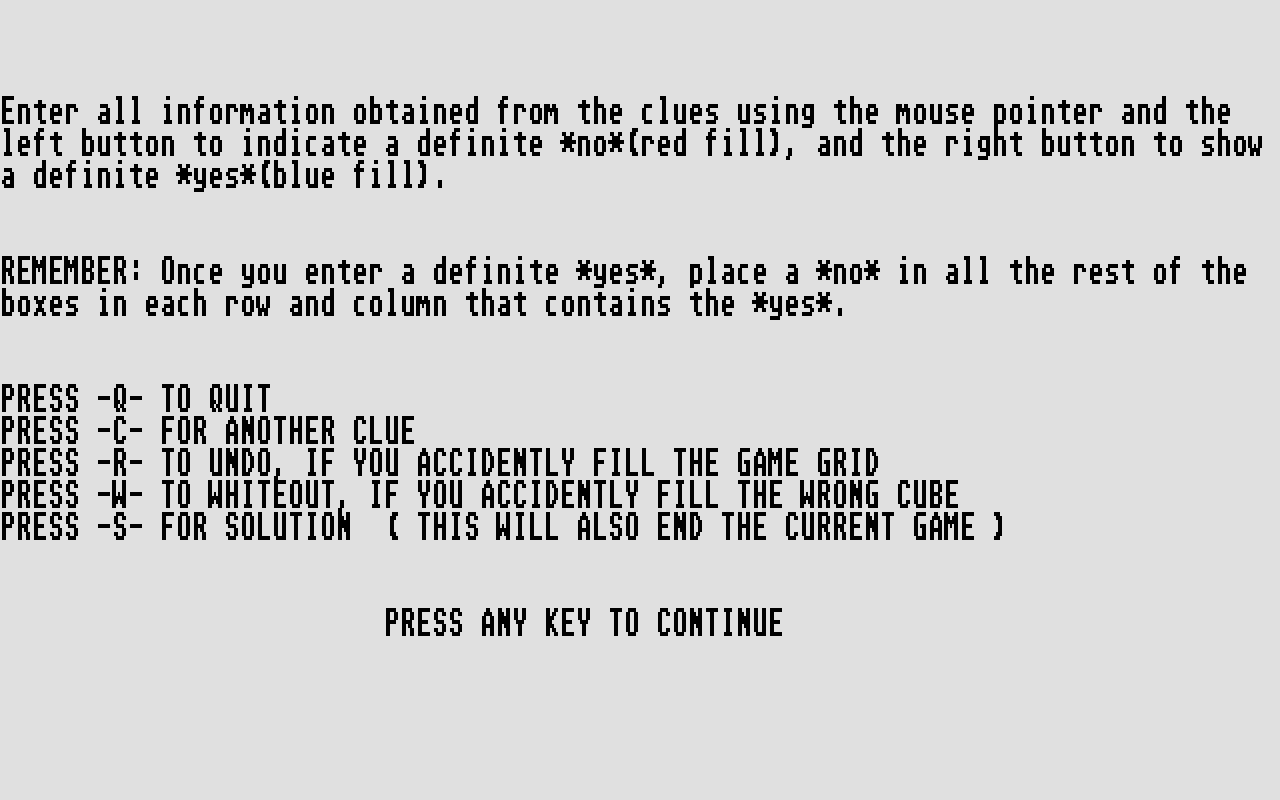 Logical Lobotomy atari screenshot